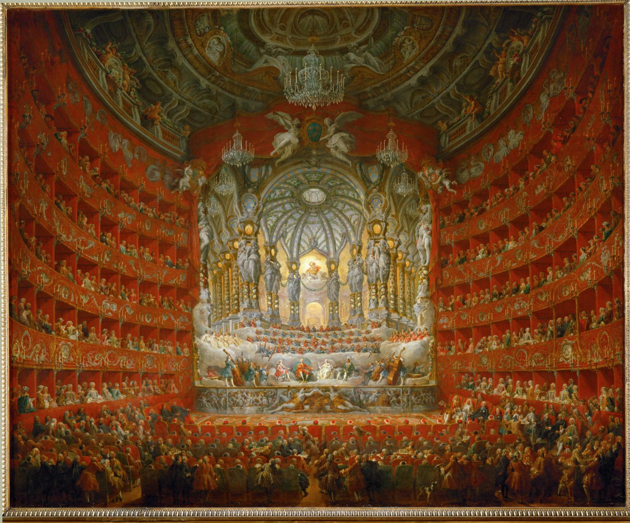 Musikalisches Fest von Giovanni Paolo Pannini or Panini