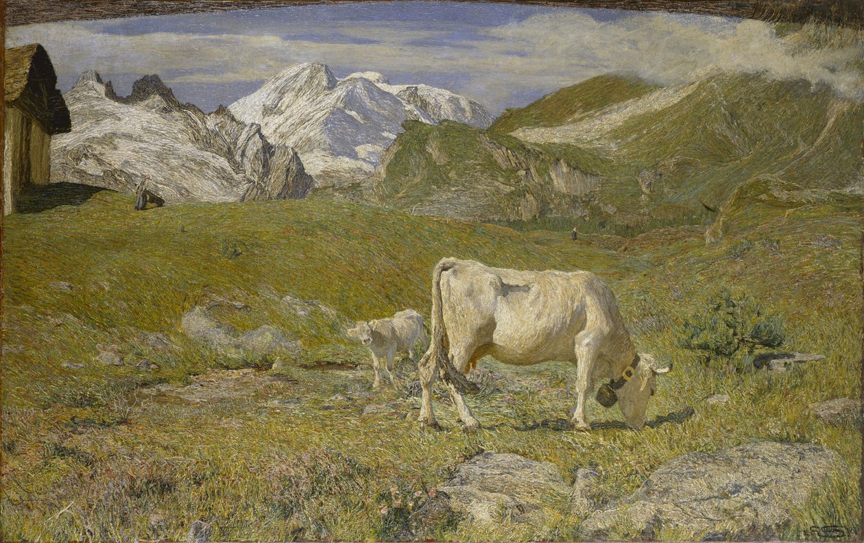 Frühlingsweiden von Giovanni Segantini