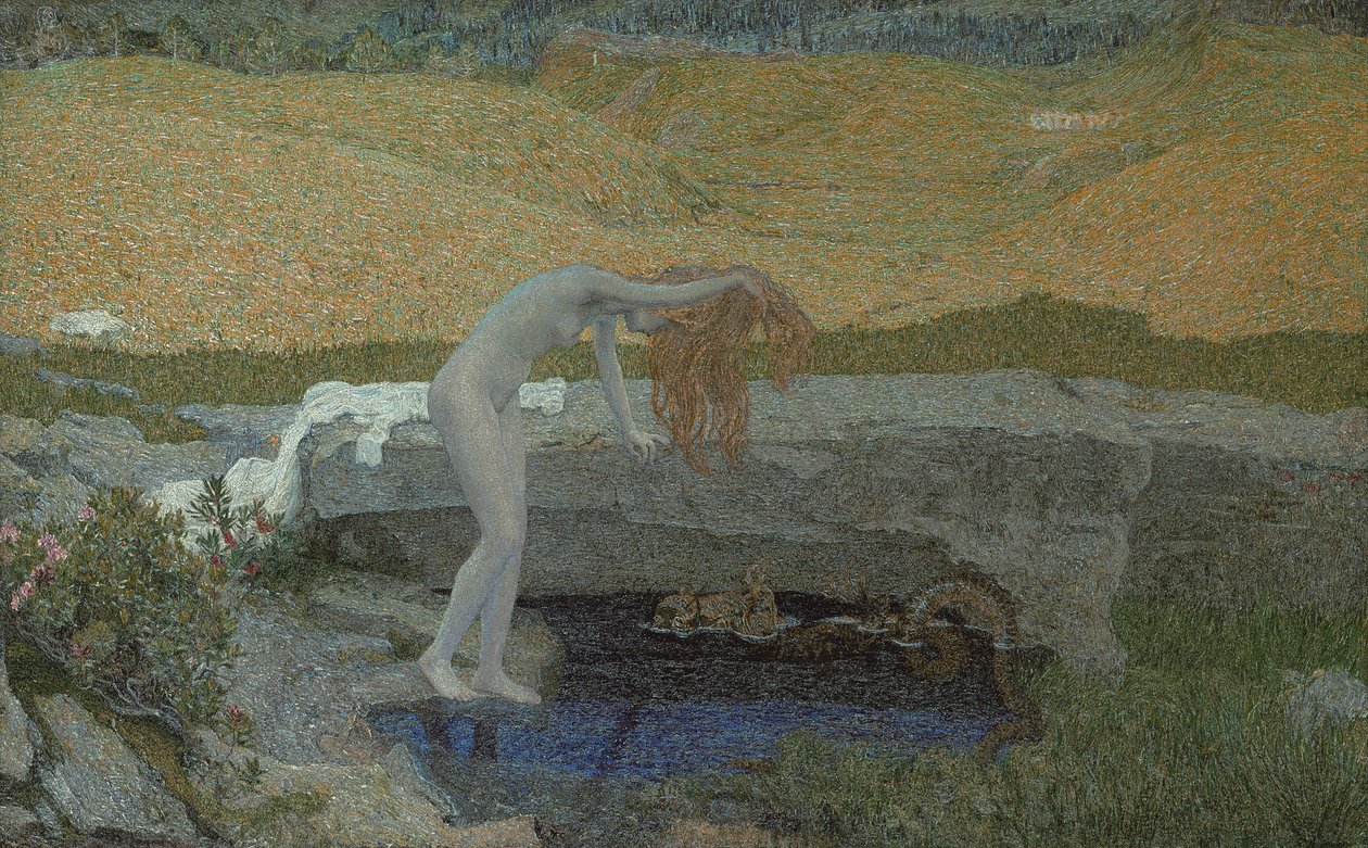 Eitelkeit von Giovanni Segantini