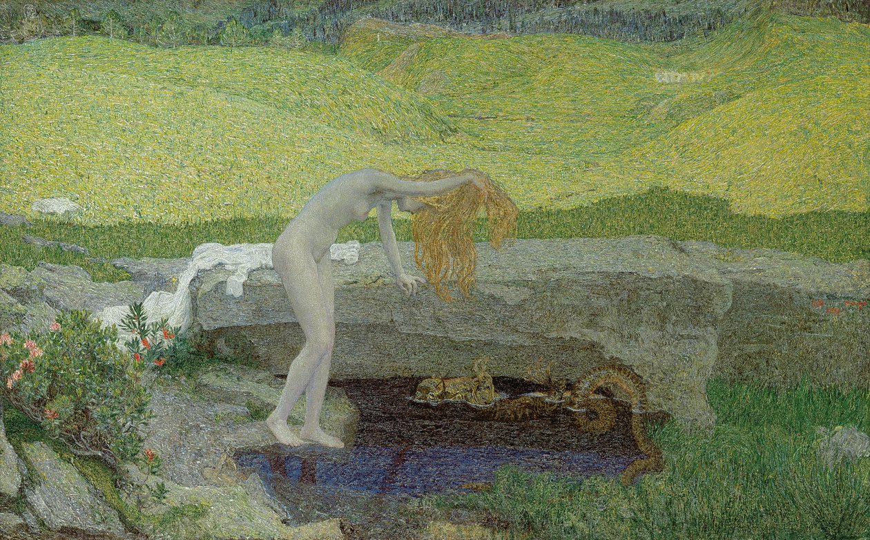 Eitelkeit Die Quelle des Bösen von Giovanni Segantini