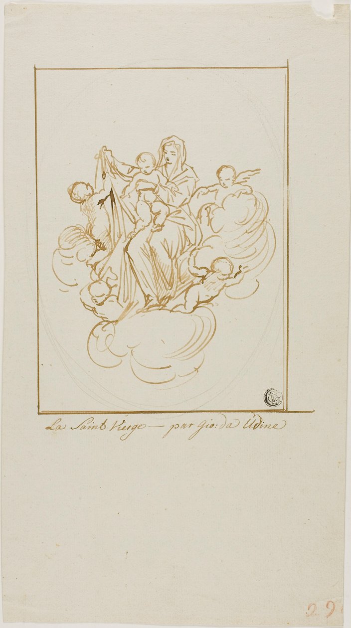 Heilige Jungfrau von Giovanni da Udine