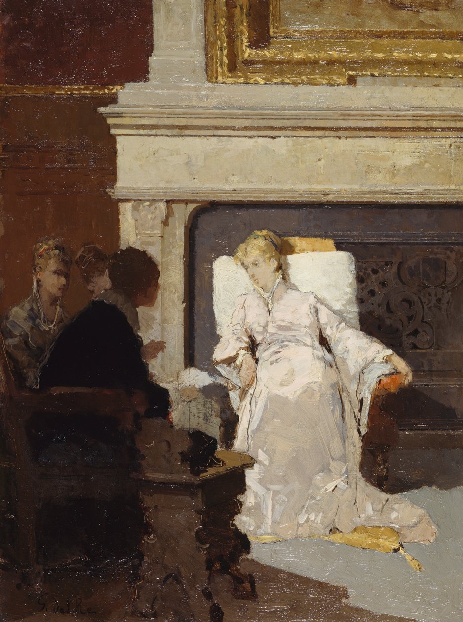 Eleonora und Dichter Tasso von Giovanni del Re