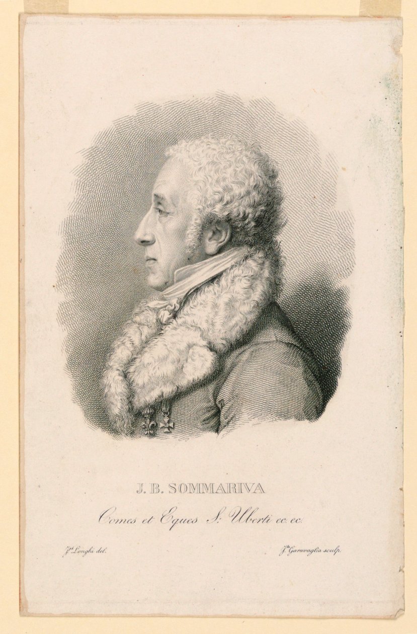 Porträt von J. B. Sommariva (1760-1826) von Giovita Garavaglia