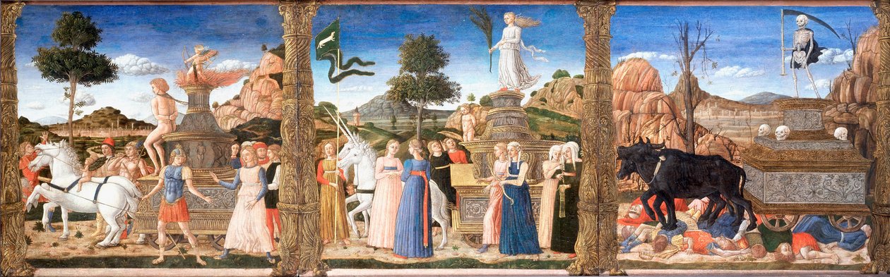 Die Triumphe des Petrarca von Girolamo da Cremona