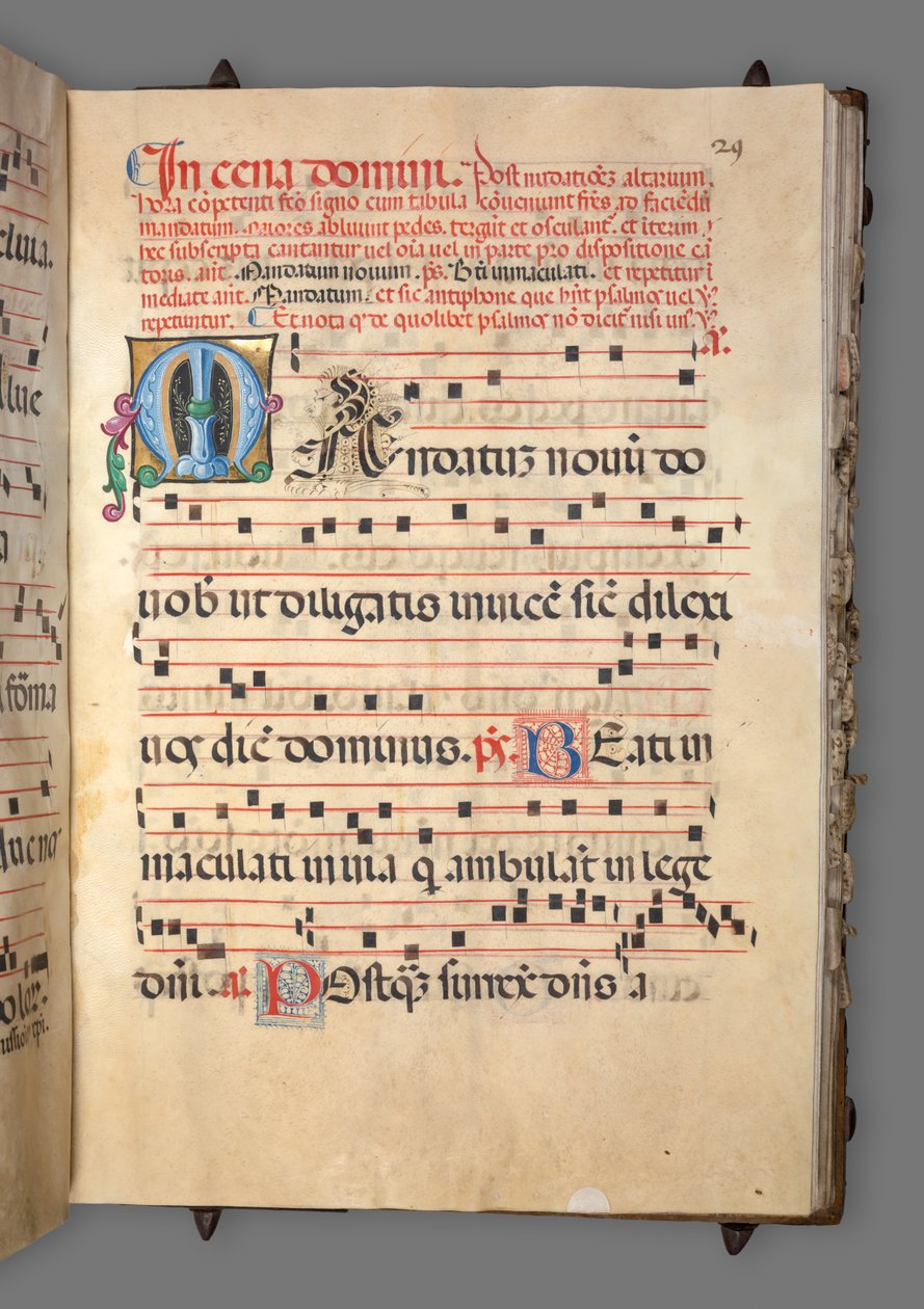 Graduale, um 1520 von Girolamo dai Libri