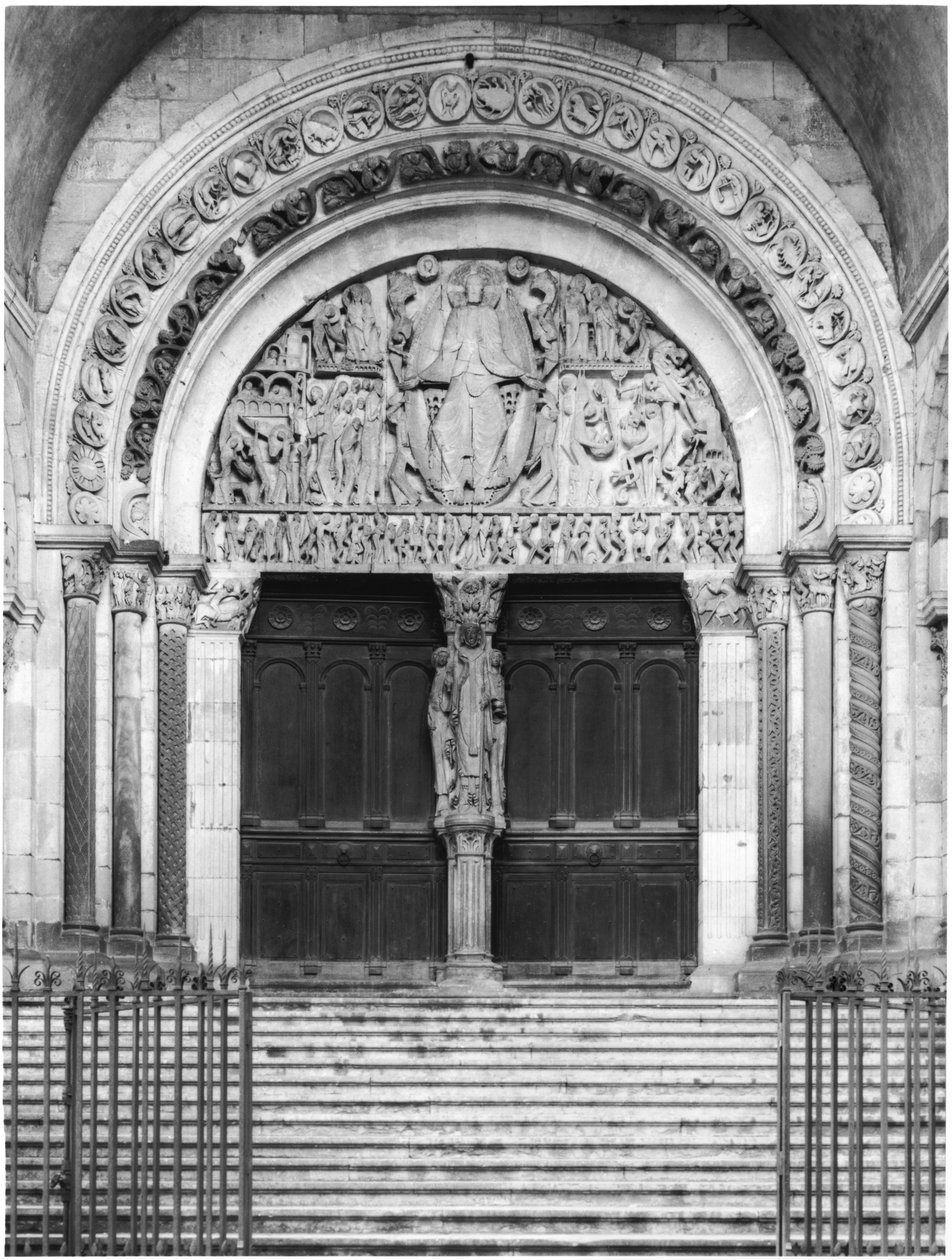 Tympanon mit dem Jüngsten Gericht vom Westportal von Gislebertus