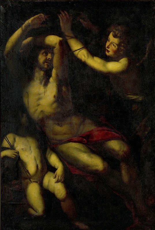 Martyrium des Heiligen Sebastian von Giulio Cesare Procaccini