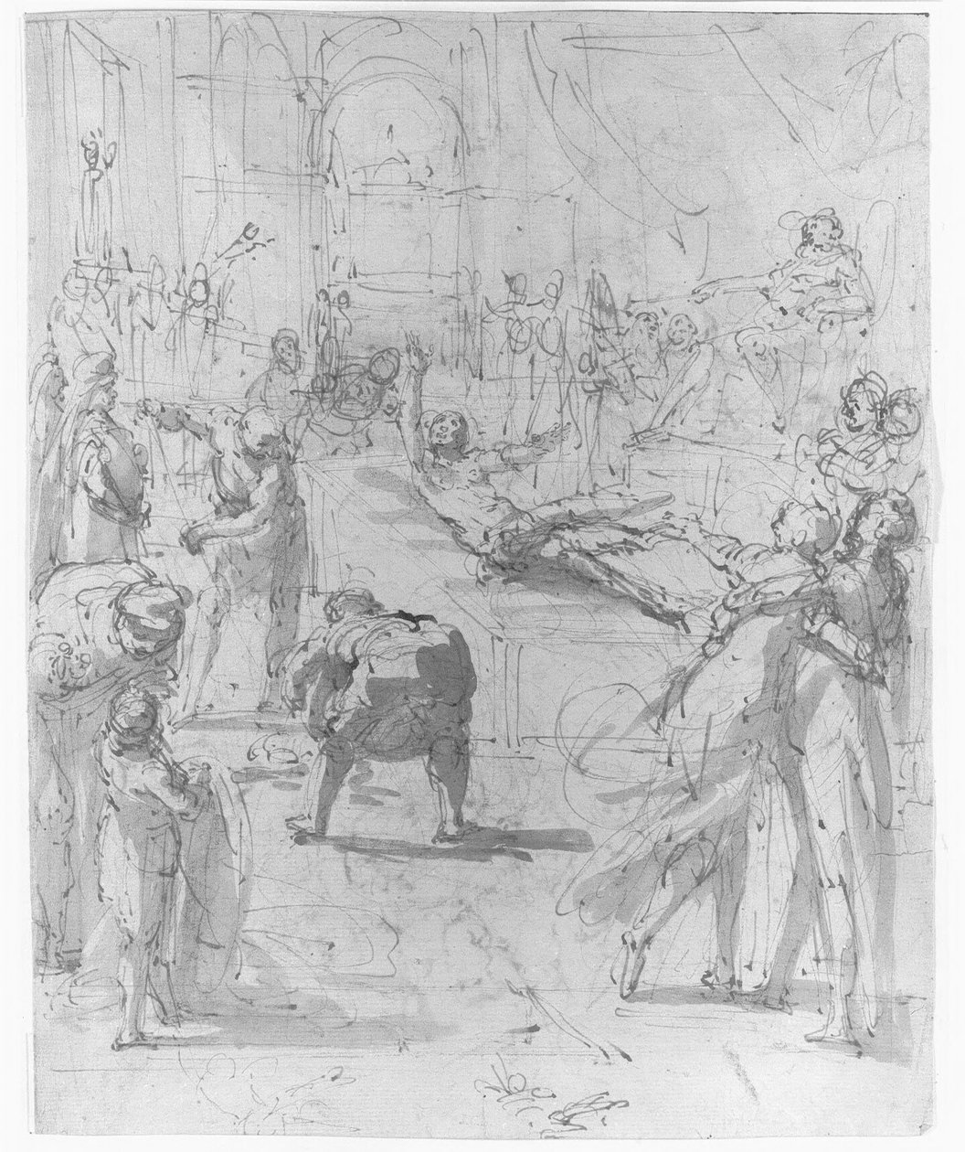 Martyrium des hl. Laurentius von Giulio Benso