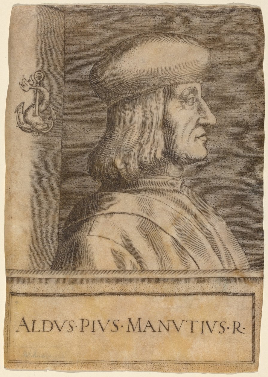 Aldus Pius Manutius von Giulio Campagnola