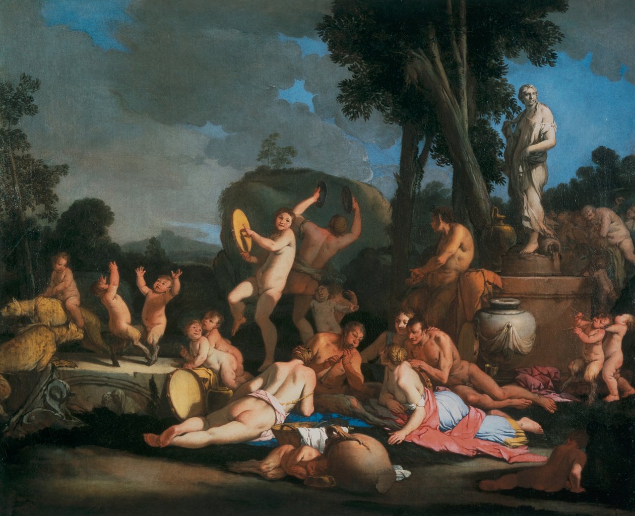 Bacchanal von Giulio Carpioni