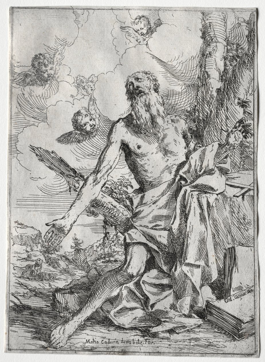 Heiliger Hieronymus von Giulio I Carpioni