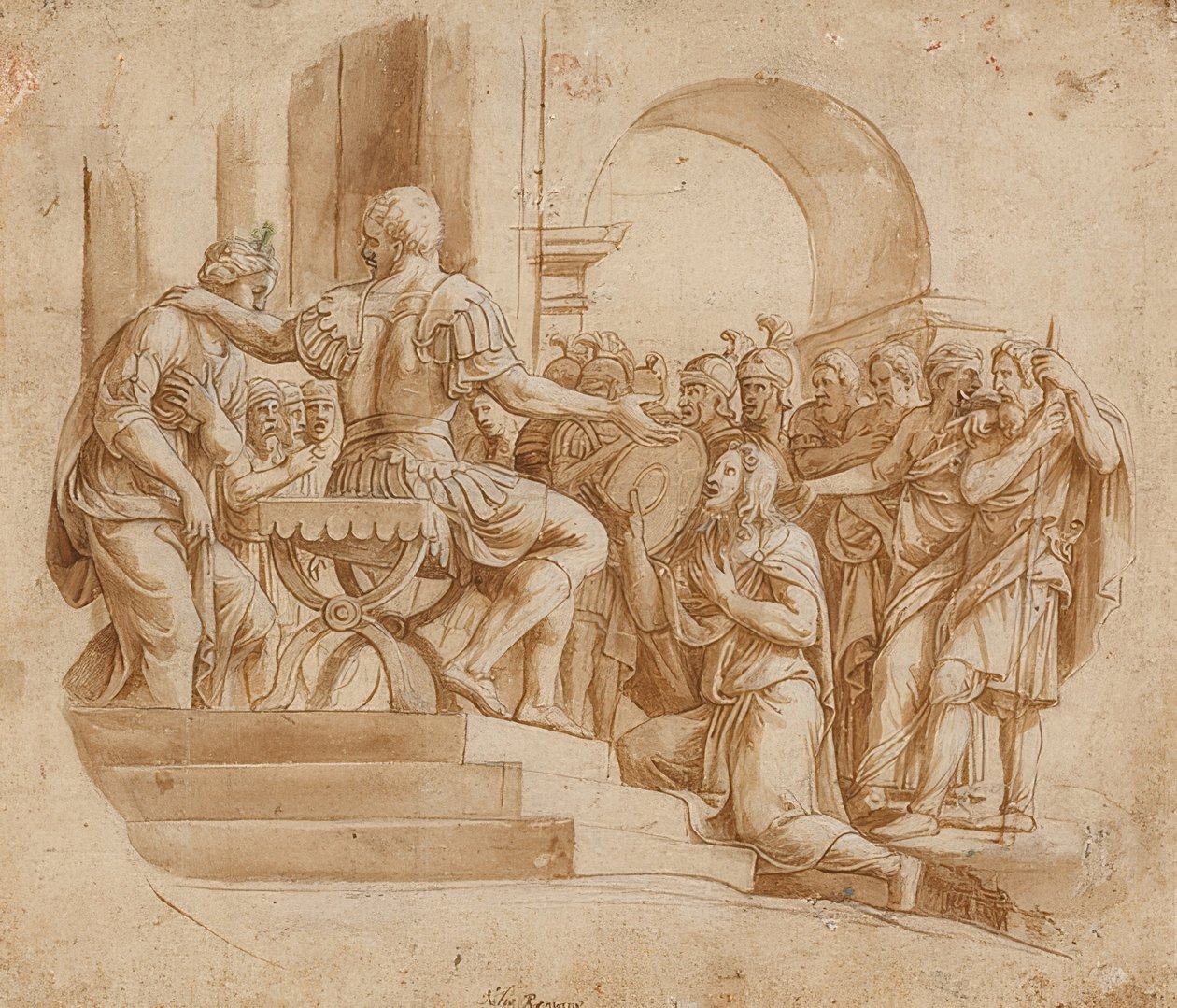 Die Enthaltsamkeit des Scipio von Giulio Romano