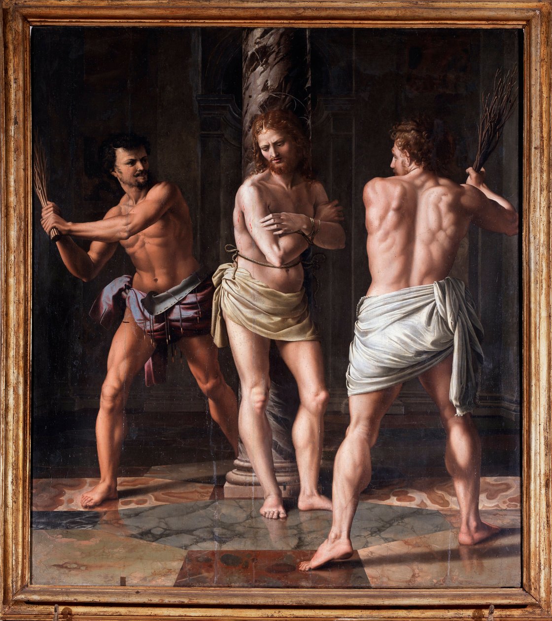 Die Geißelung Christi von Giulio Romano