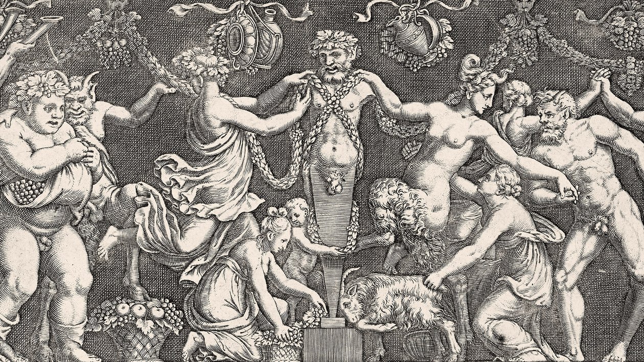 Opfer an Priapus, ca. 1540 von Giulio Romano