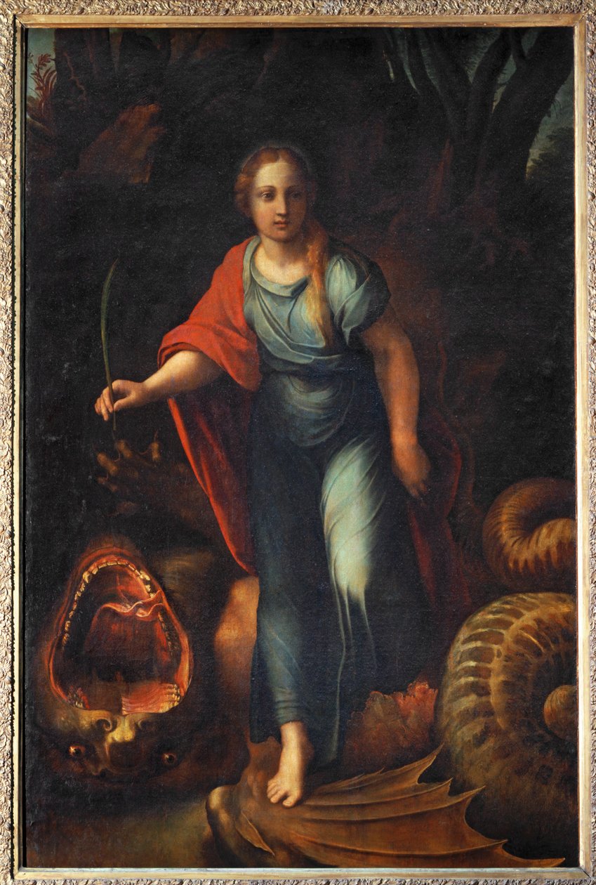 Die heilige Margarete von Giulio Romano