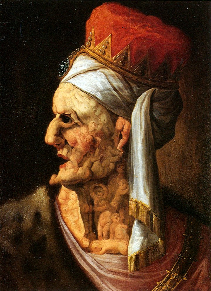 Kopf von Herodes von Giuseppe Arcimboldo