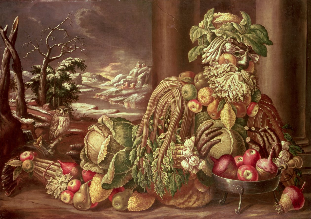 Winter von Giuseppe Arcimboldo