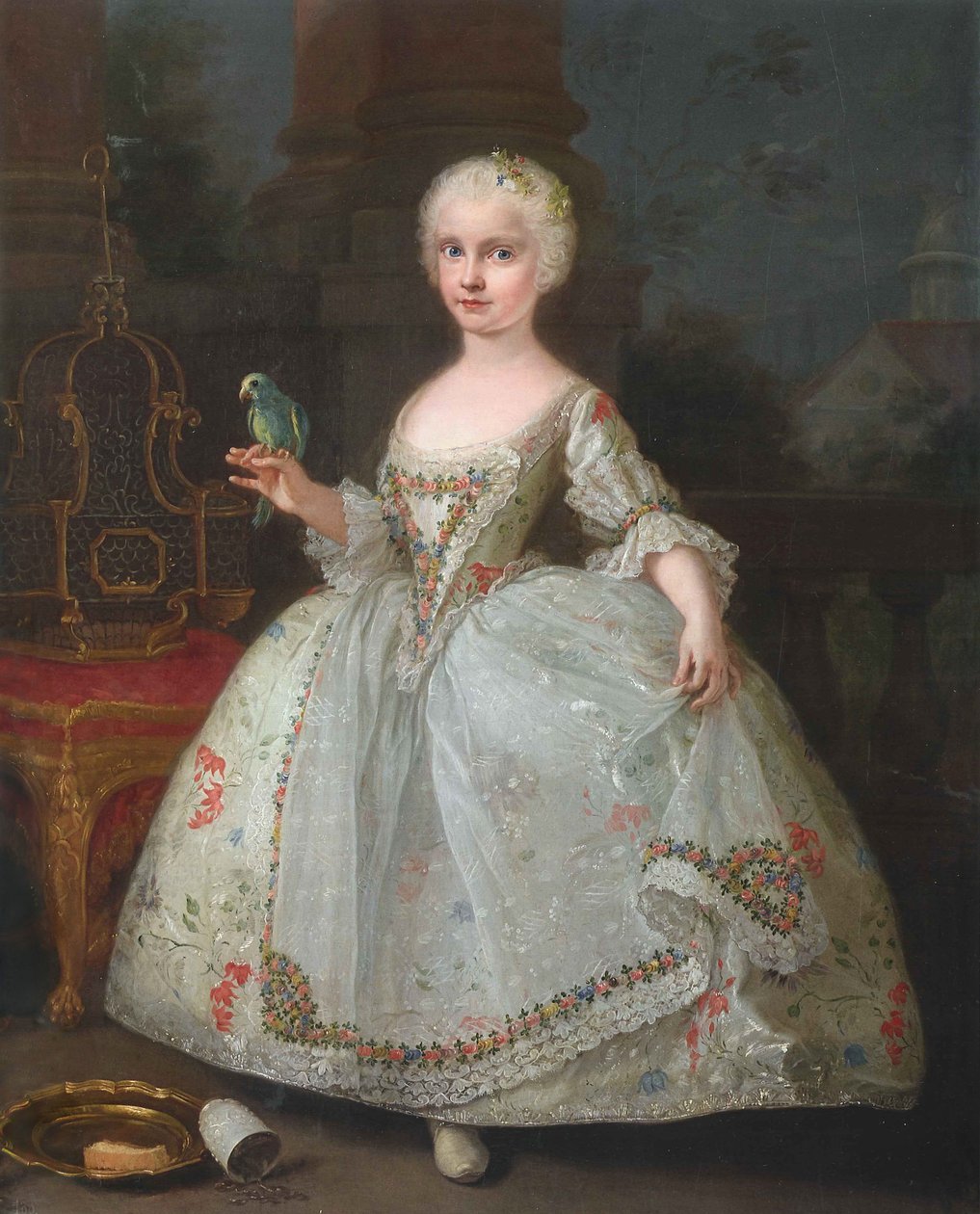 Infanta María Isabel von Spanien (1743-1749) von Giuseppe Bonito