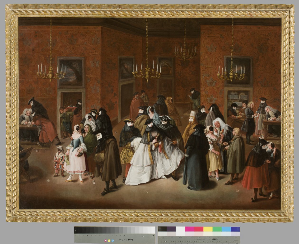 Das Ridotto, ca. 1760 von Giuseppe Gobbis