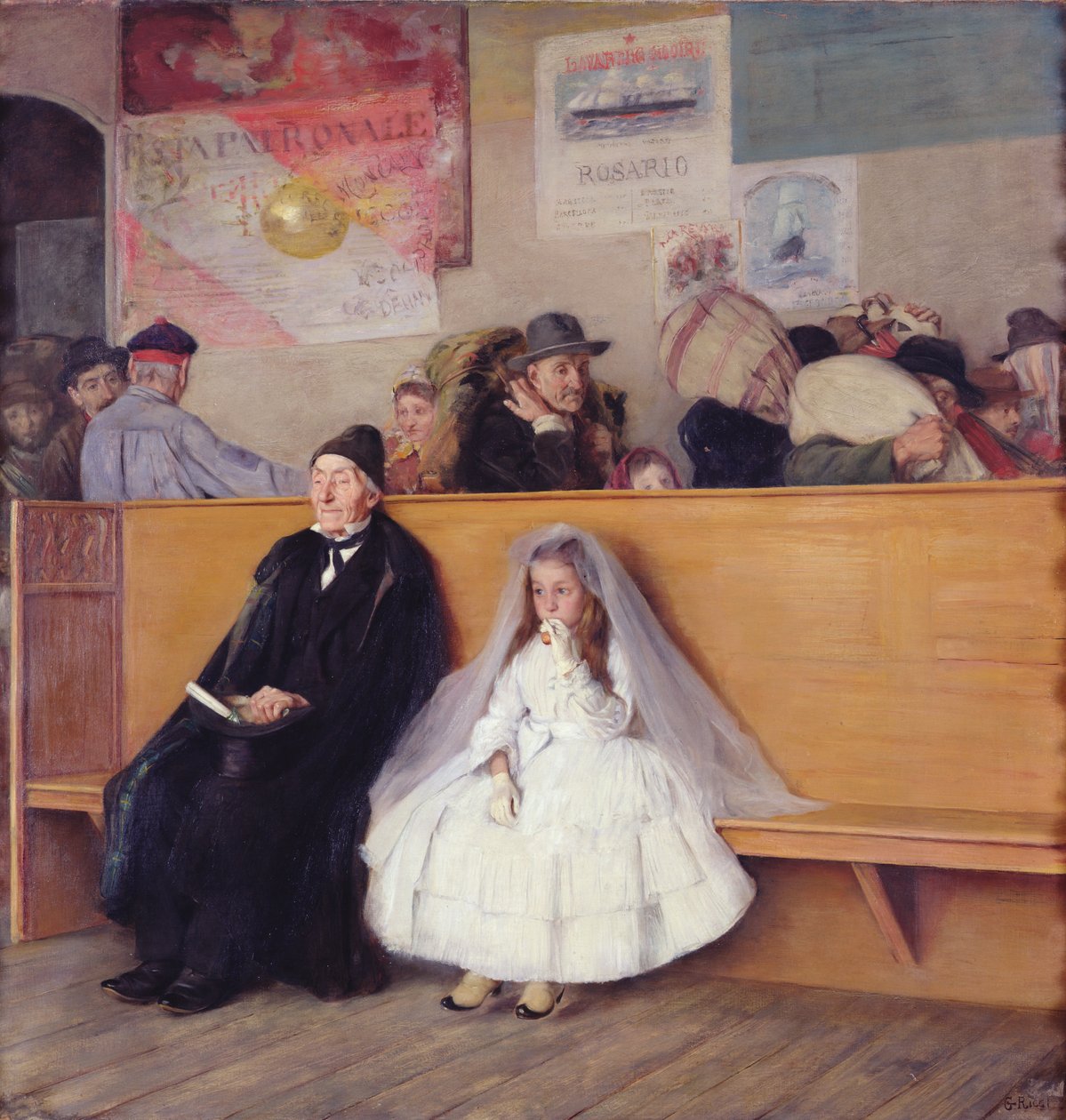Am Bahnhof von Giuseppe Ricci