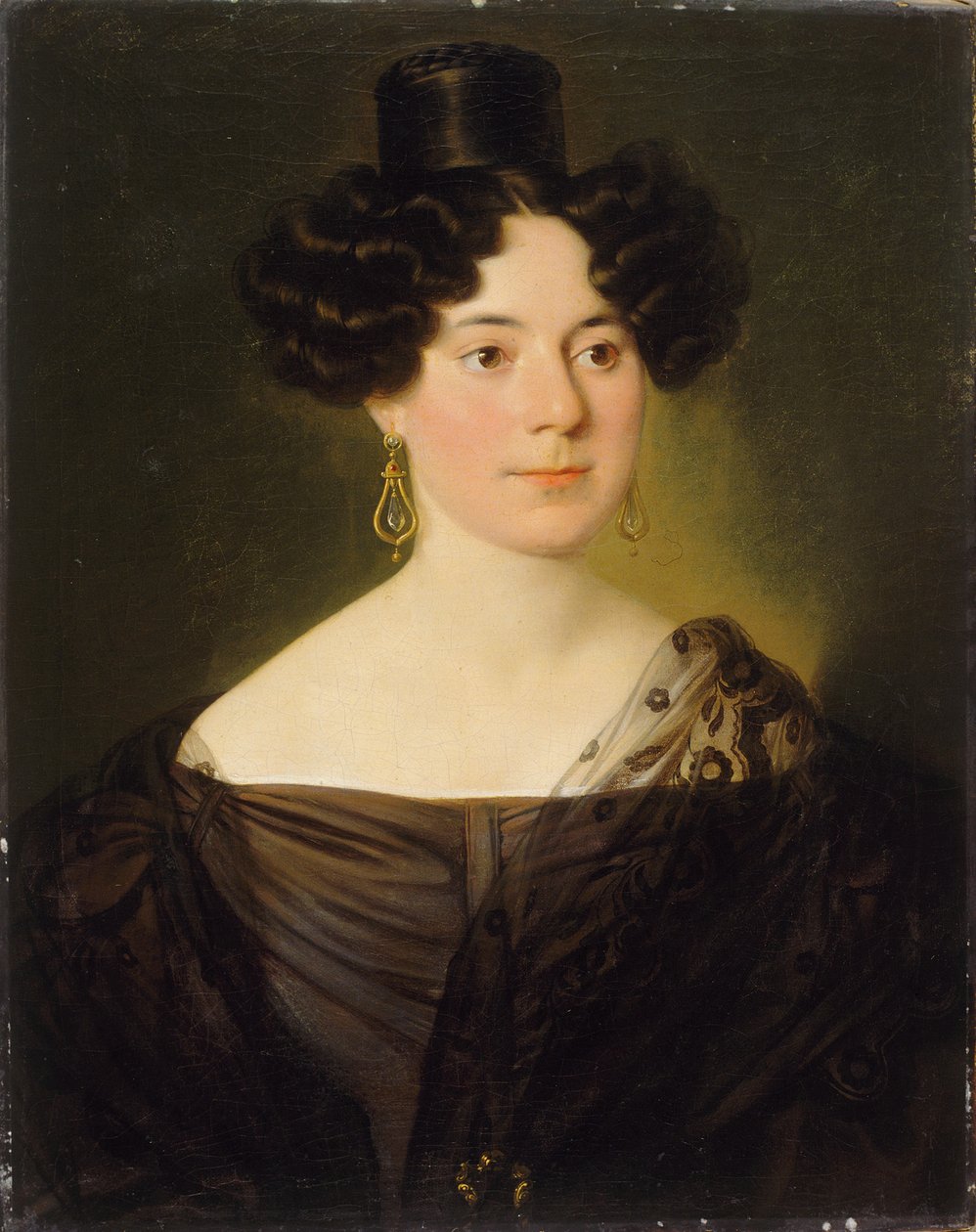Frau mit Krug von Giuseppe Tominz