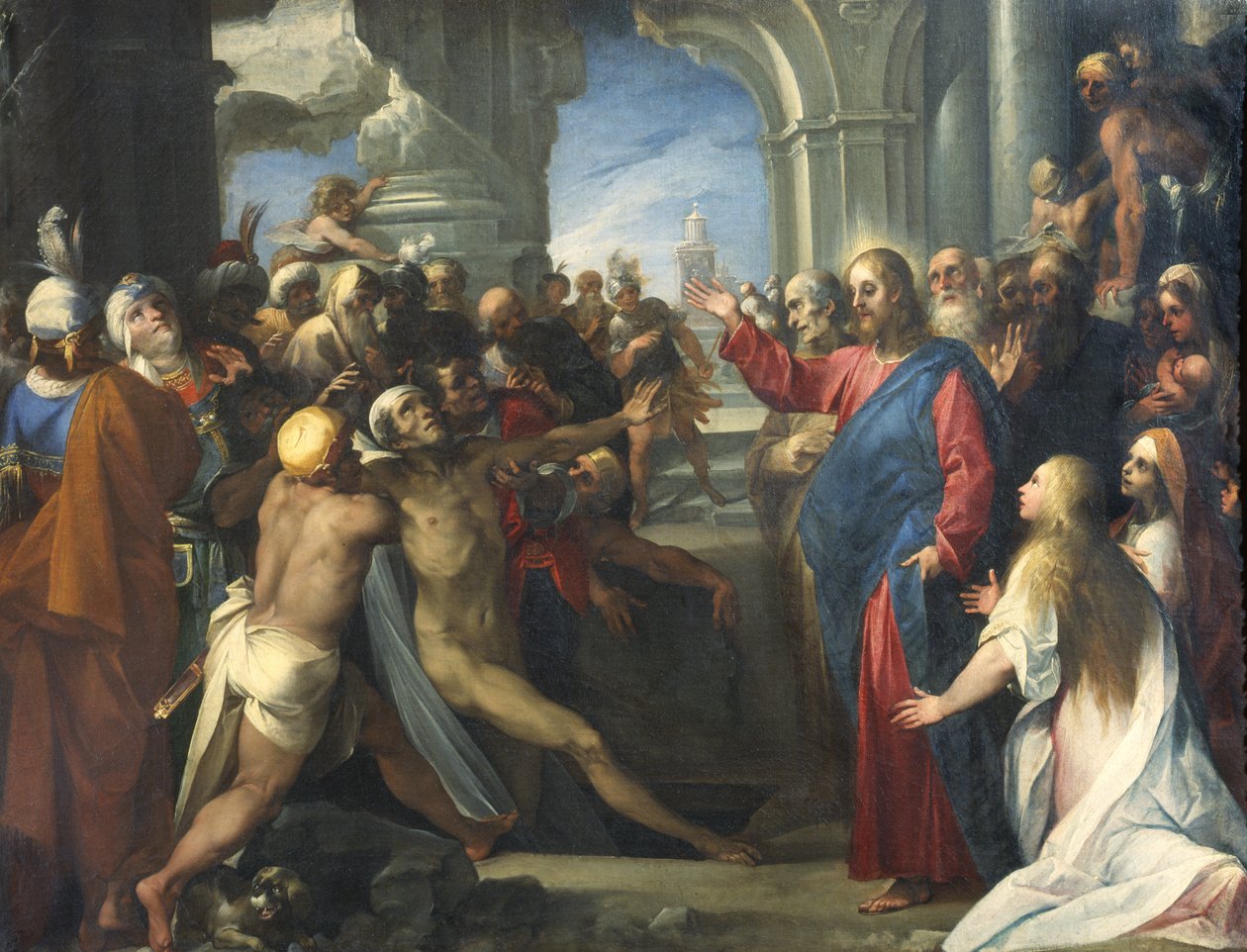 Die Auferweckung des Lazarus von Giuseppe Cesari
