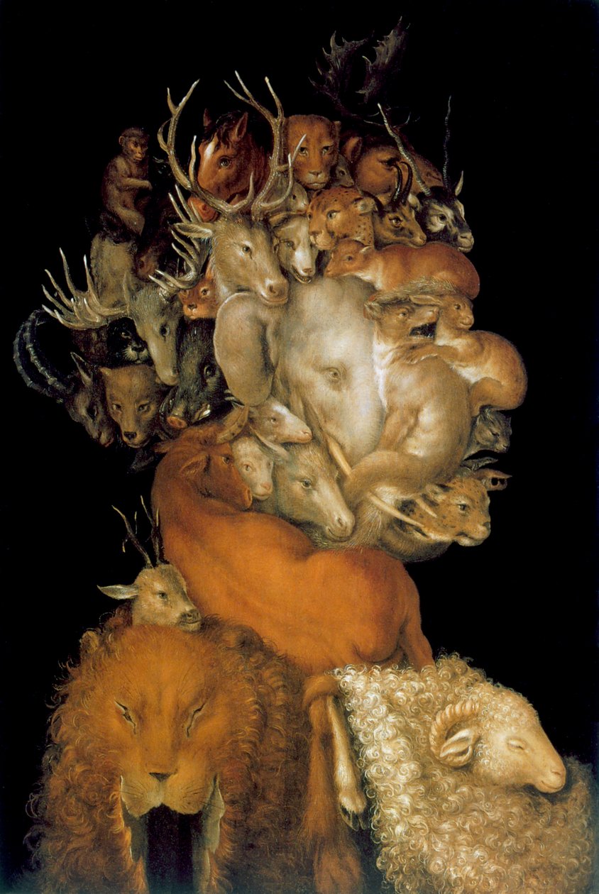 Erde, 1570 von Giuseppe Arcimboldi