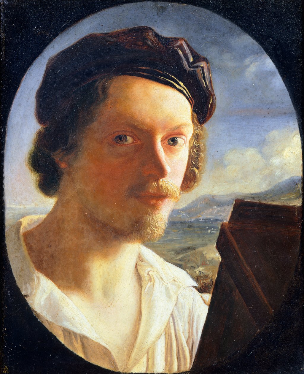 Selbstporträt von Giuseppe Bezzuoli
