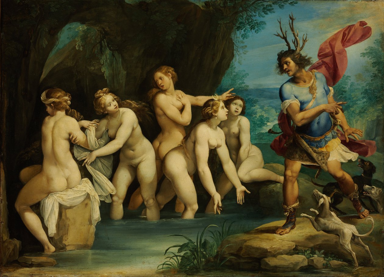 Diana und Actaeon von Giuseppe Cesari