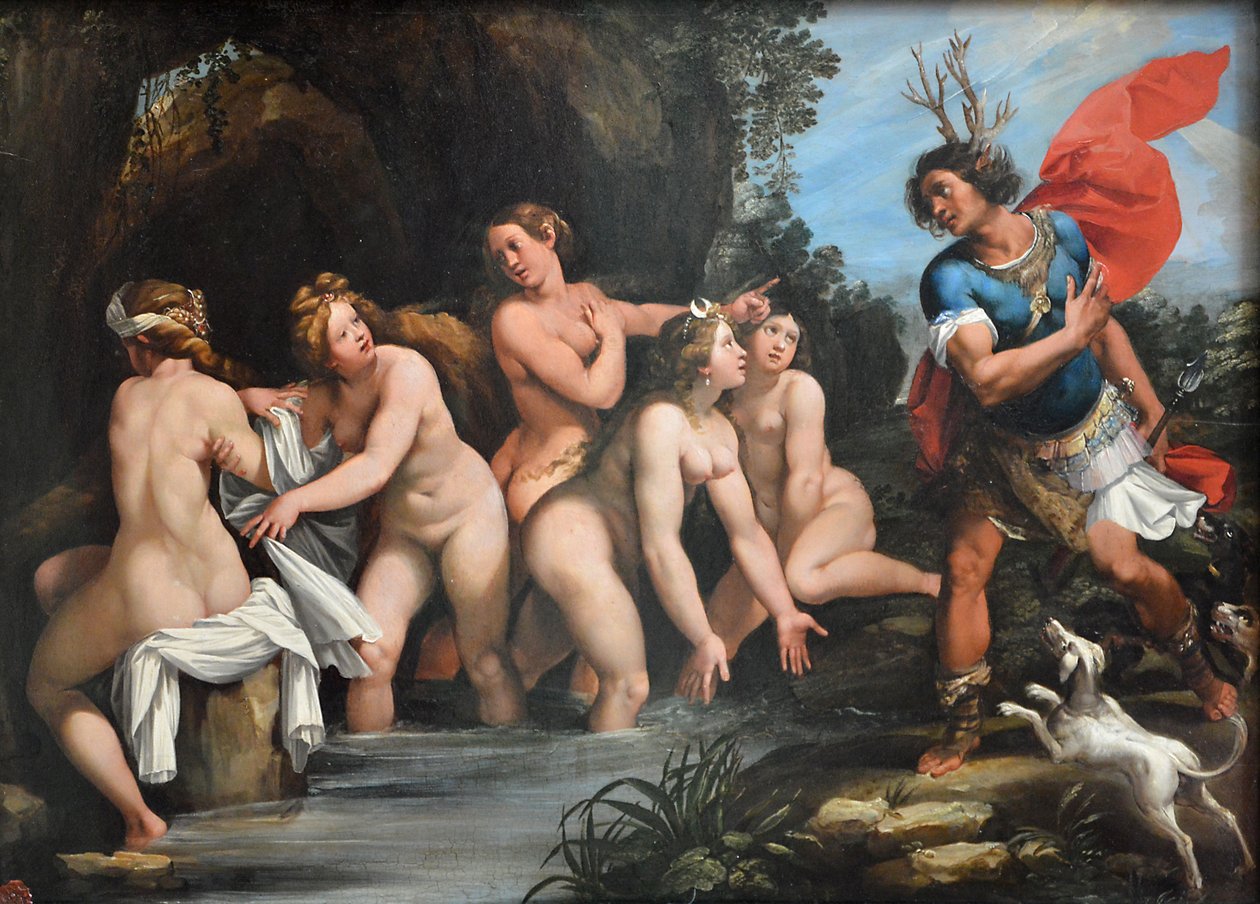 Diana und Aktäon von Giuseppe Cesari