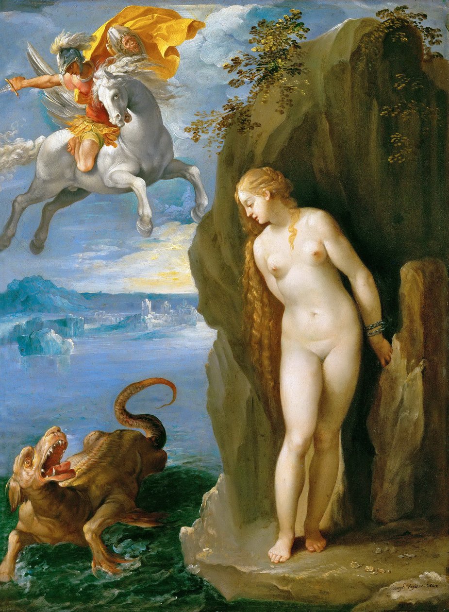 Perseus befreit Andromeda von Giuseppe Cesari