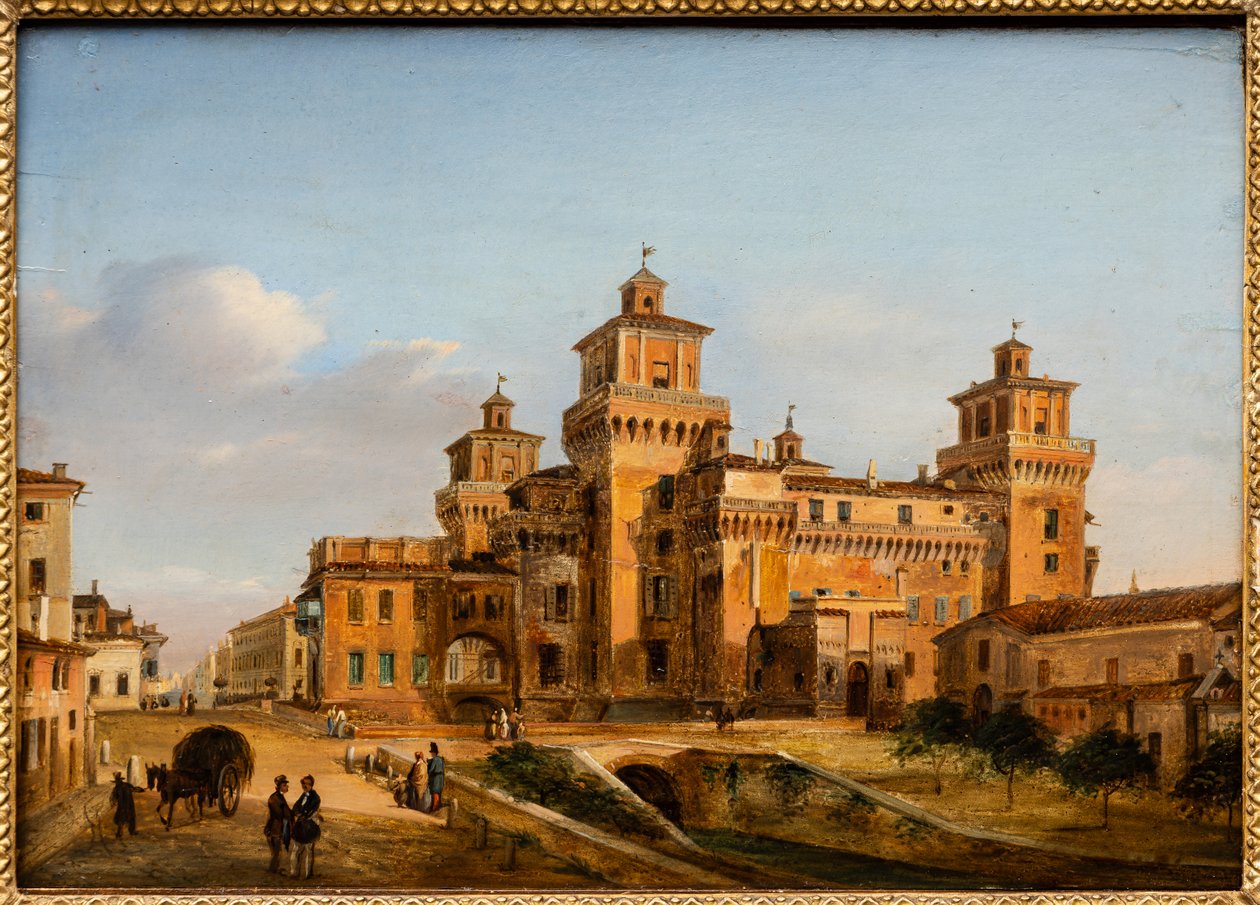Ferrara Schloss von Giuseppe Chittò Barucchi