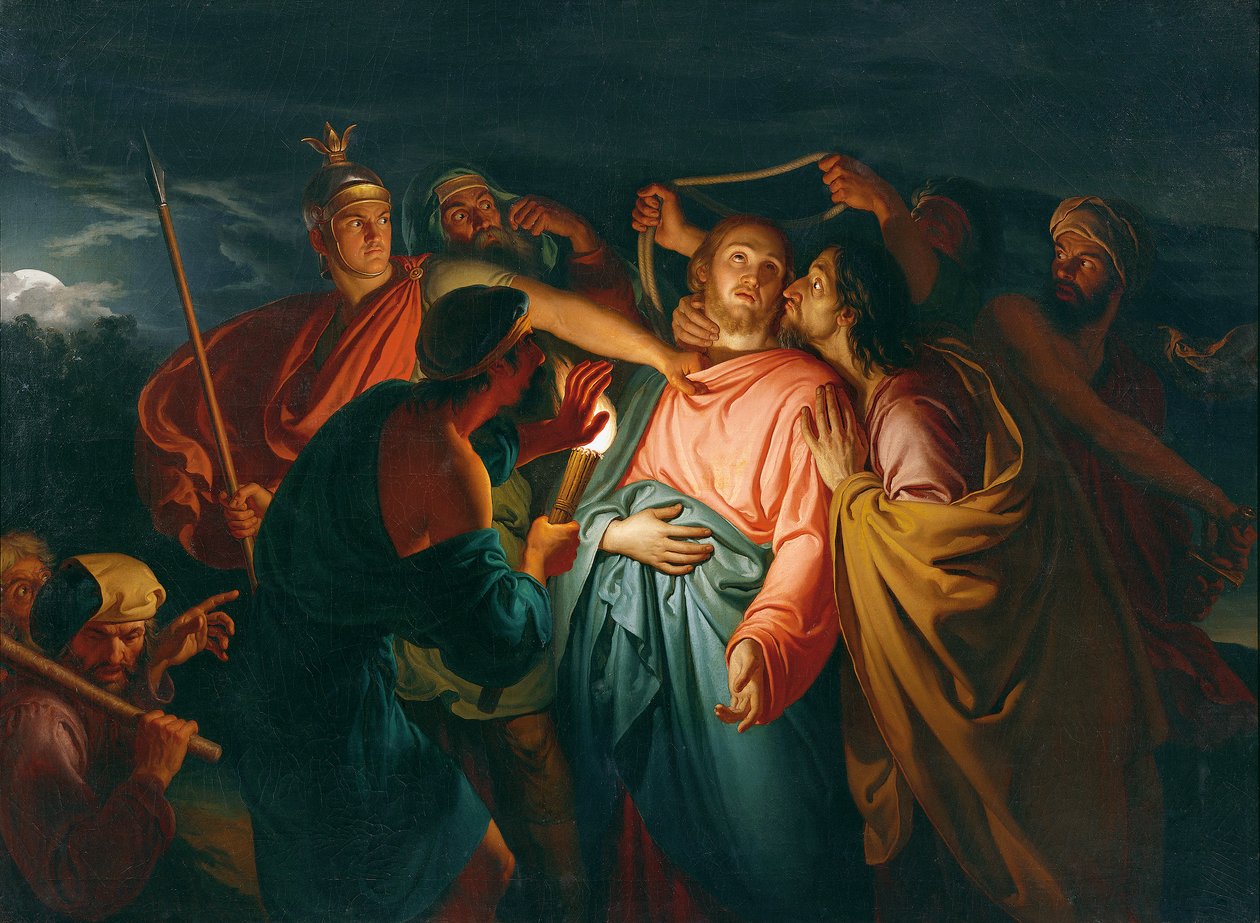 Der Judaskuss von Giuseppe Diotti