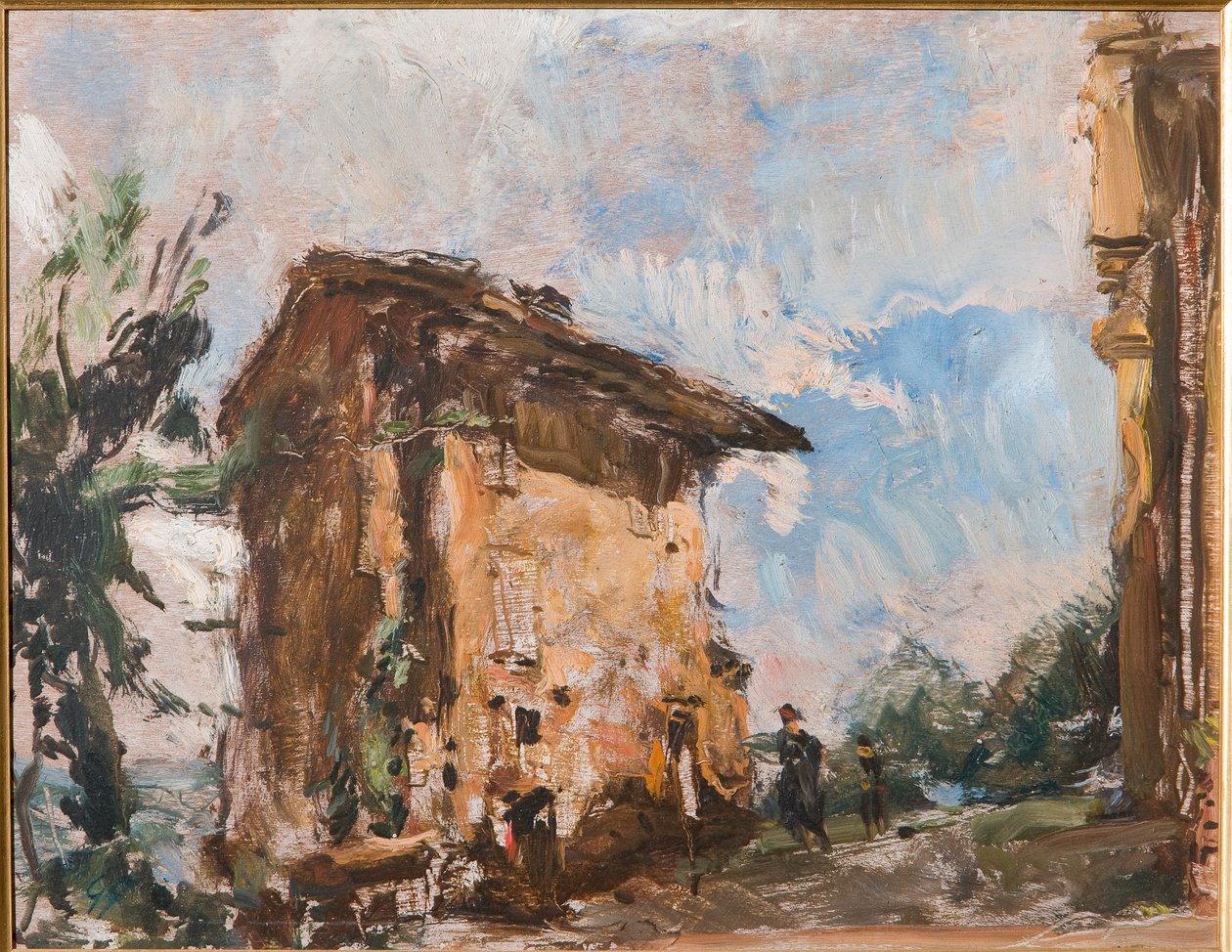 Ein Bauernhaus von Giuseppe Graziosi