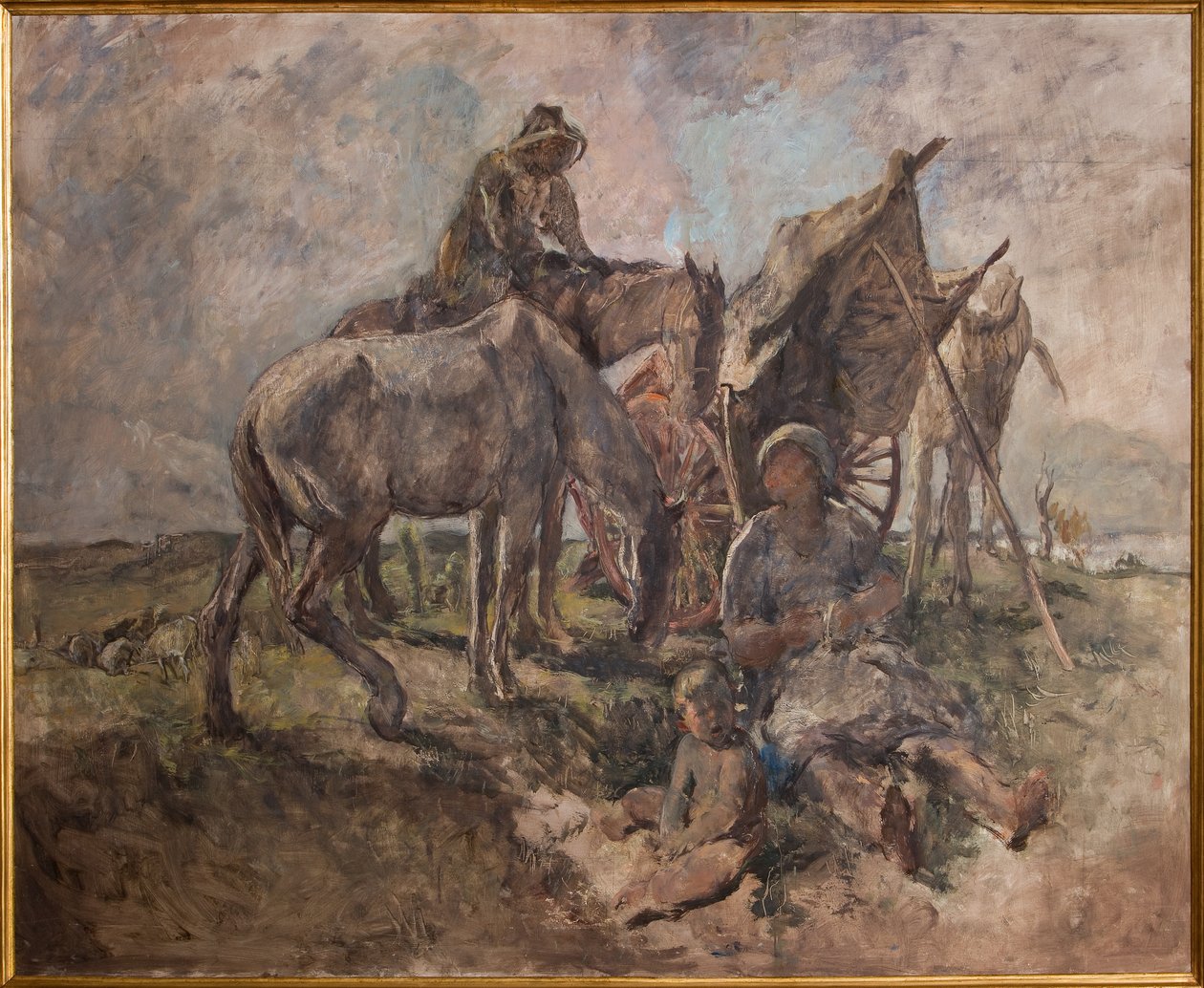 Ruhe auf den Feldern von Giuseppe Graziosi
