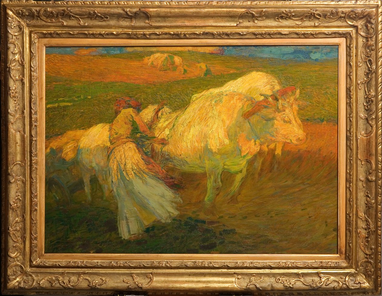 Das Pflügen von Giuseppe Graziosi
