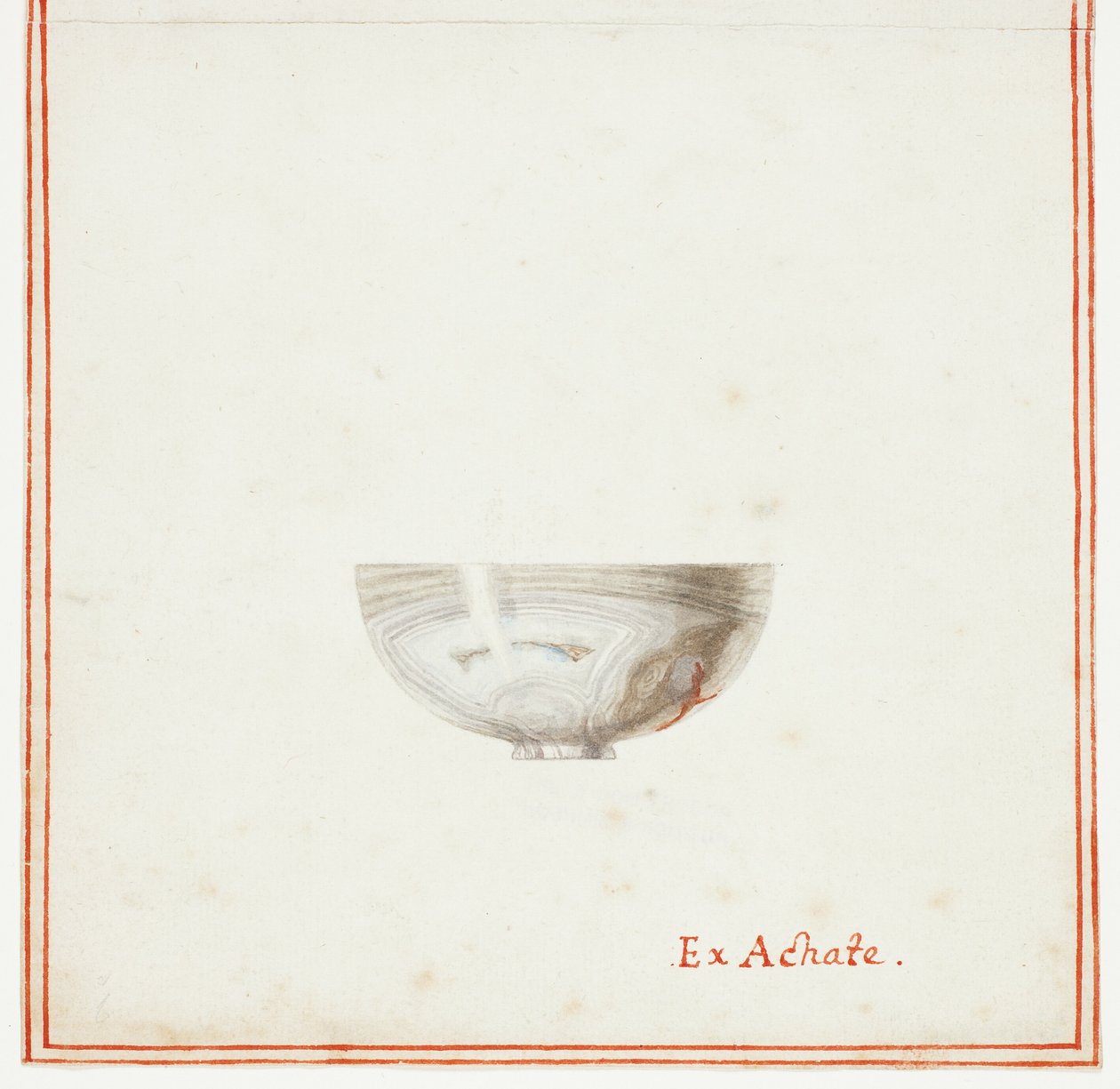 Achat-Schale von Giuseppe Grisoni