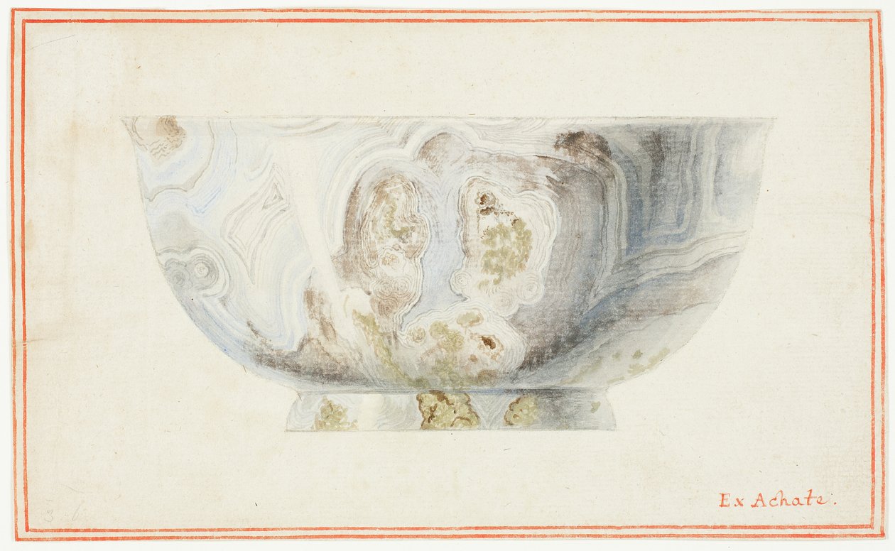 Achat-Schale von Giuseppe Grisoni