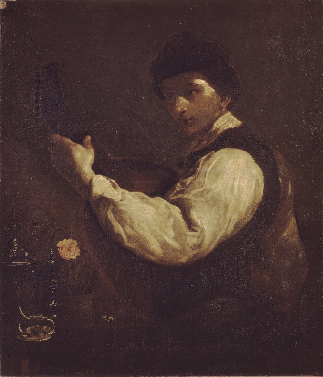 Der Lautenspieler von Giuseppe Maria Crespi