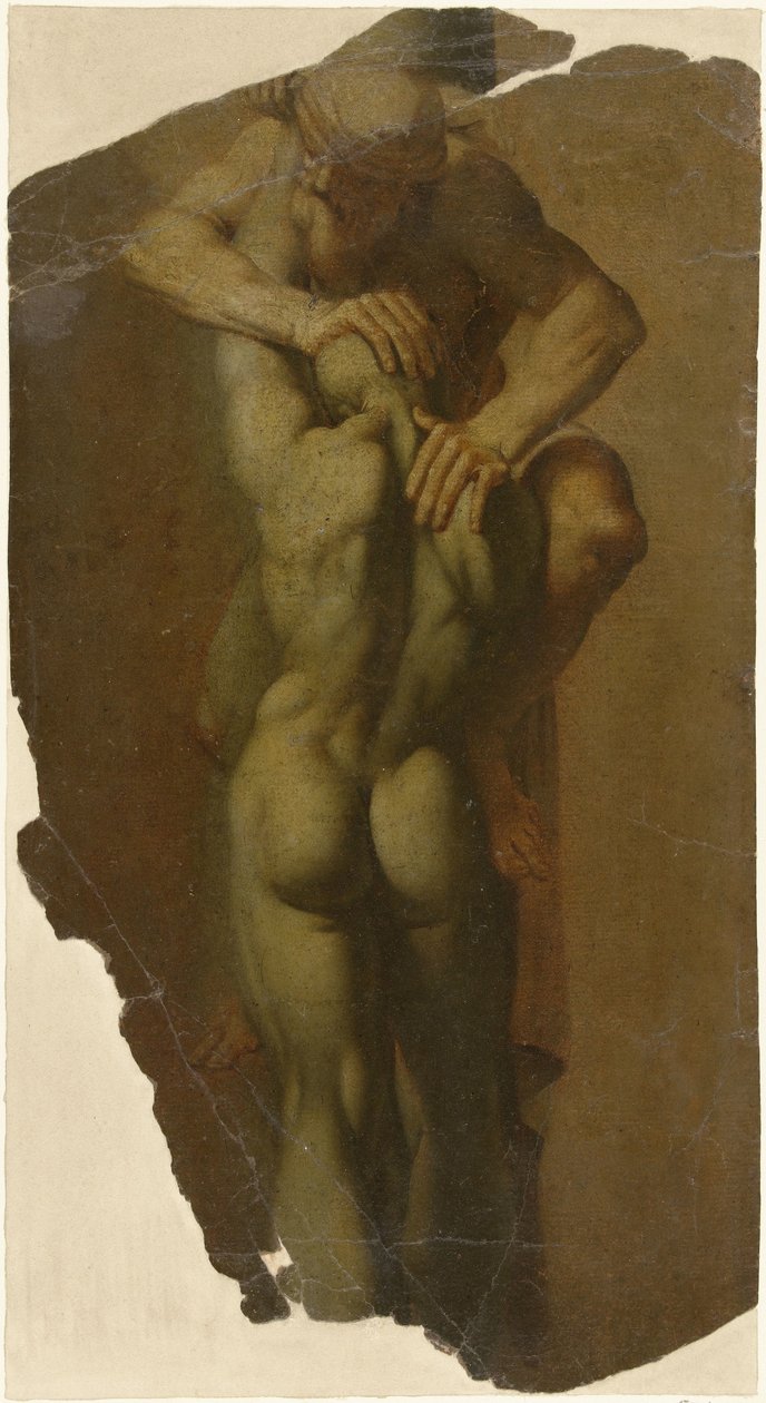 Zwei Karyatiden von Giuseppe Maria Crespi