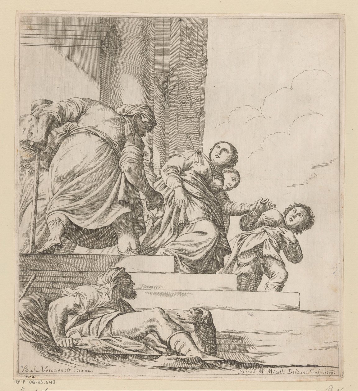 Königin Vashti wird verbannt von Giuseppe Maria Mitelli