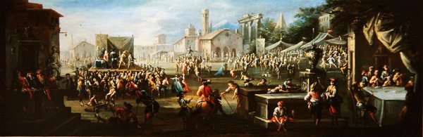 Ein Dorffest von Giuseppe Moriani