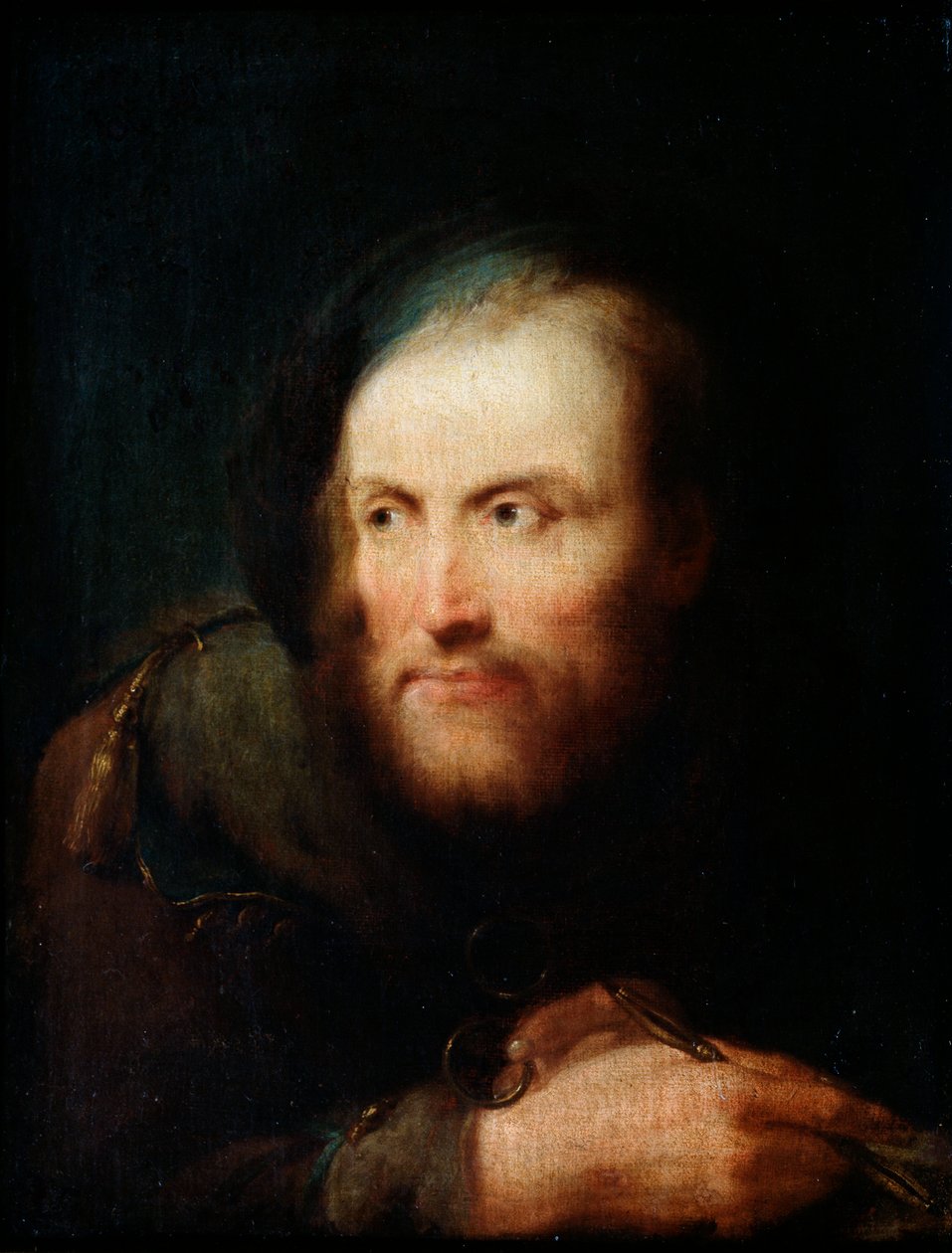 Porträt eines Mannes, 18. Jahrhundert von Giuseppe Nogari