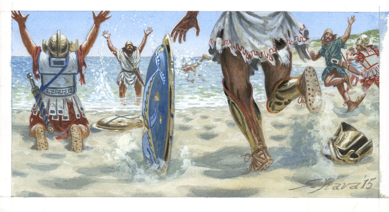Xenophons 10.000 Griechen erreichen das Schwarze Meer von Giuseppe Rava