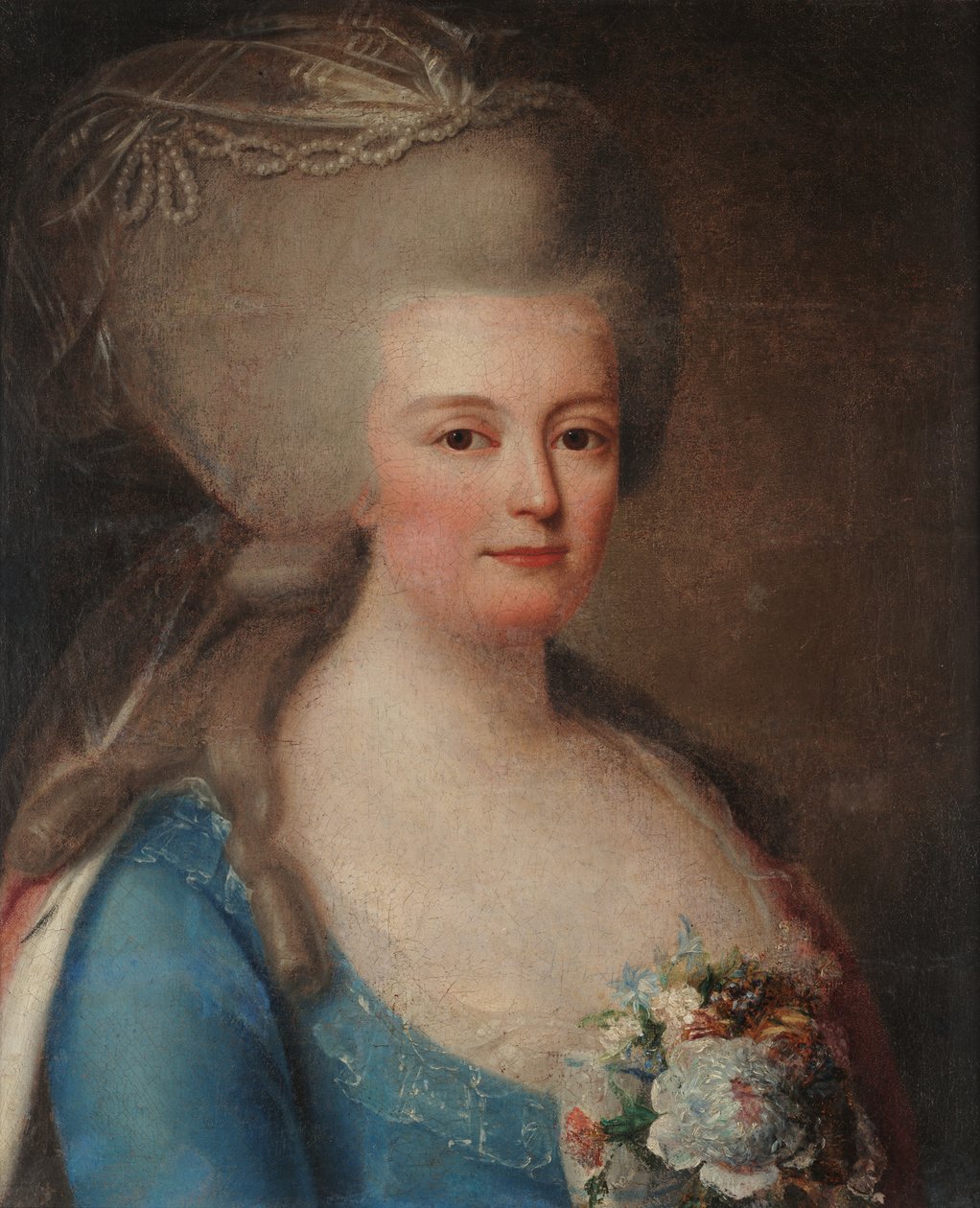 Porträt der Prinzessin D. Maria Francisca Benedita von Giuseppe Troni