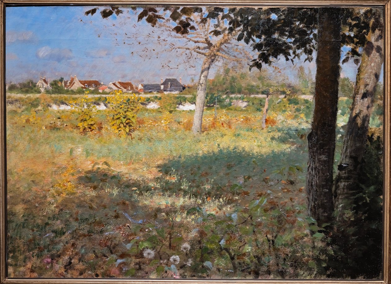 Alter Garten von Giuseppe or Joseph de Nittis