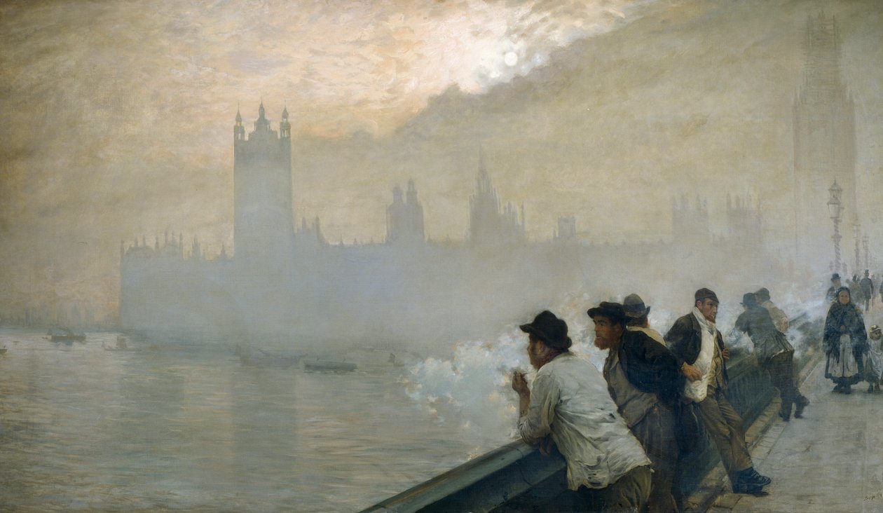 Westminster von Giuseppe or Joseph de Nittis