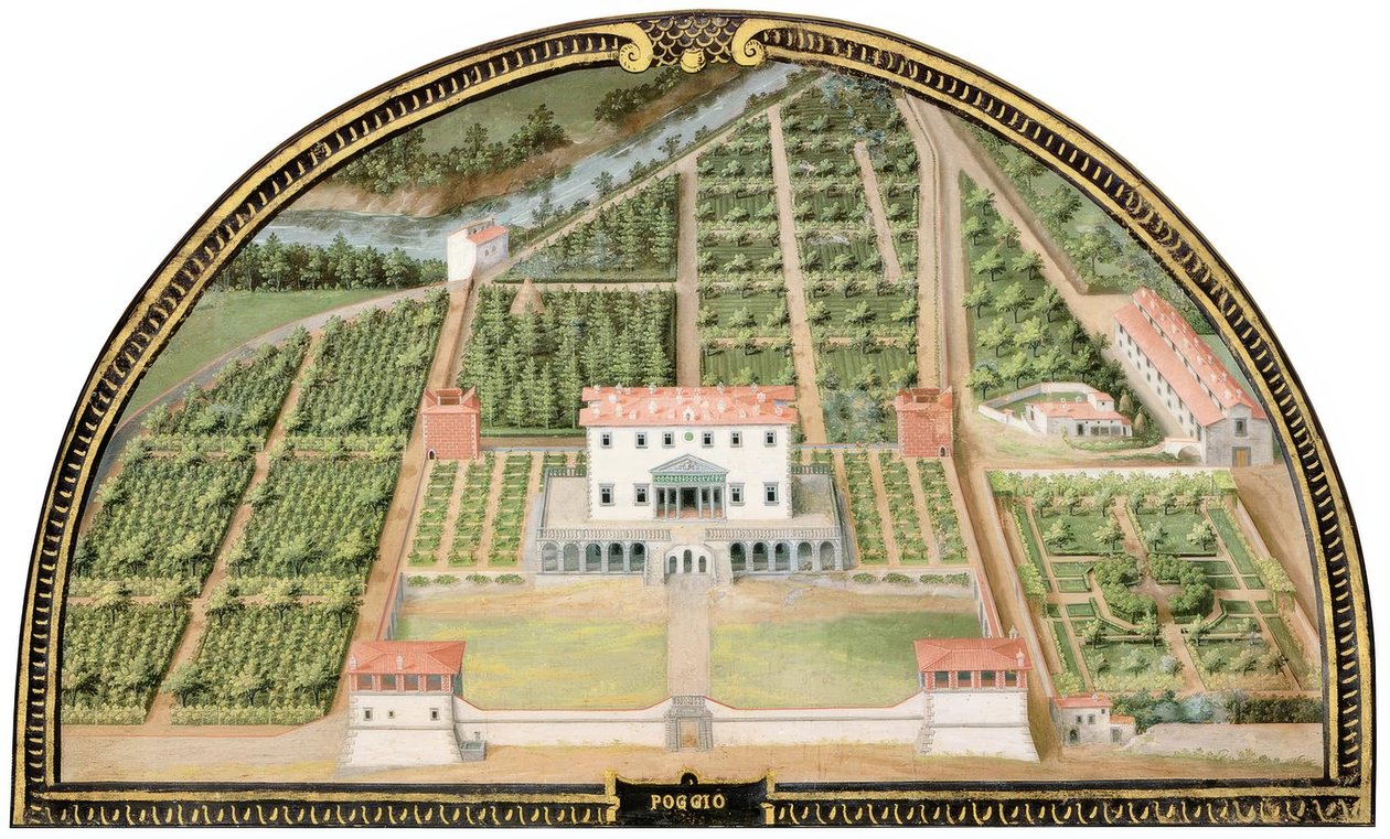 Villa Medicea di Poggio a Caiano von Giusto Utens