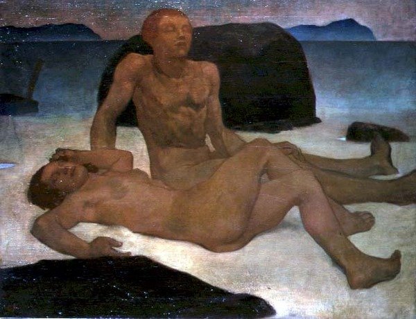 Morgendämmerung von Glyn Warren Philpot