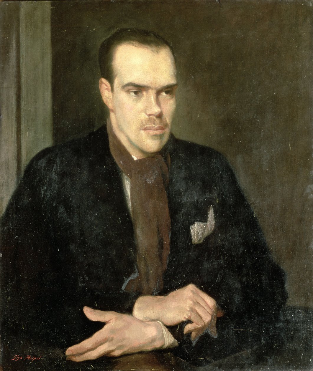 Porträt von Van Cox von Glyn Warren Philpot